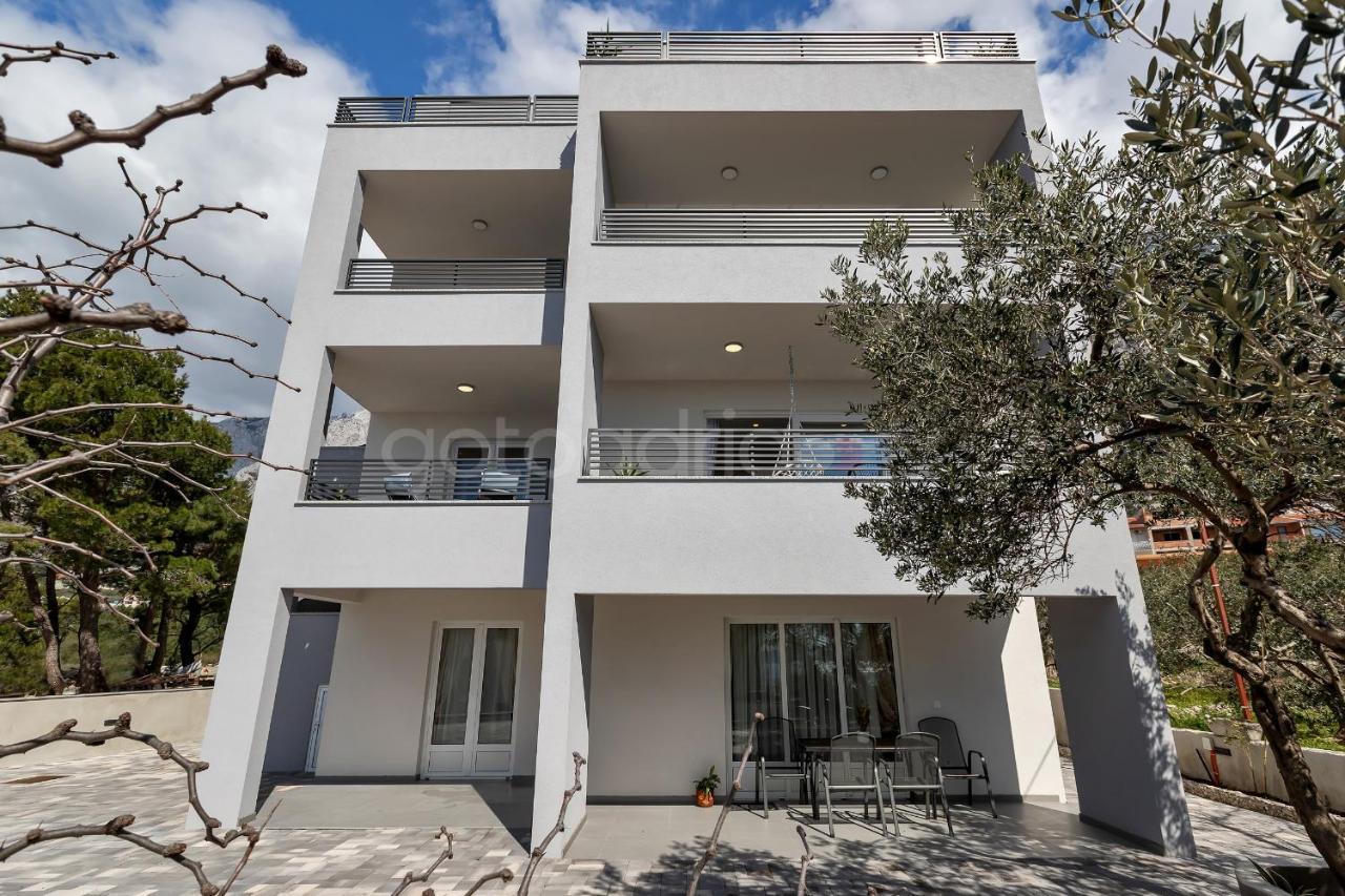 Penthouse With Panoramic View Ally Makarská Exteriér fotografie