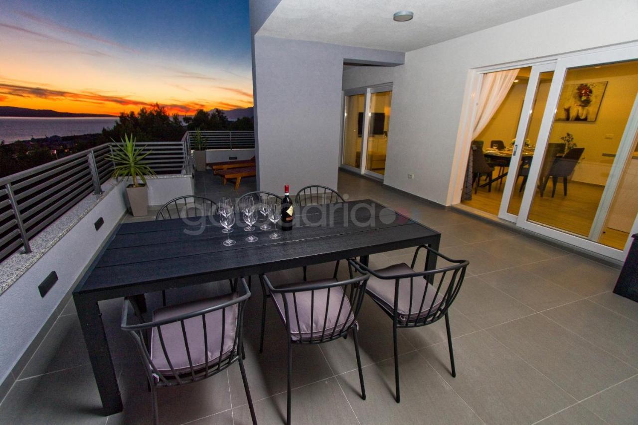 Penthouse With Panoramic View Ally Makarská Exteriér fotografie